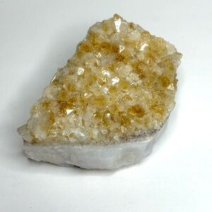 Natural Citrine Cluster with Lots of Sunshiny Sparkles